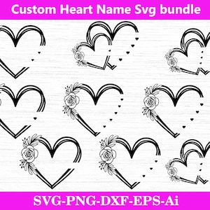 benutzerdefinierte Herz svg, Herz svg, benutzerdefinierte Herz Enkelname svg, benutzerdefinierte Herz svg, Muttertags-Svg-Bundle, Oma SVG-Bundle, Oma Shirt svg