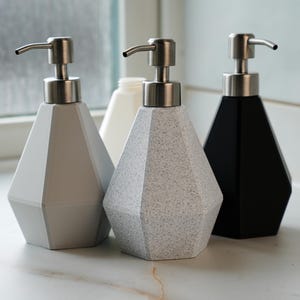 Bathroom Soap Dispenser – Triangular Design Pump Bottle