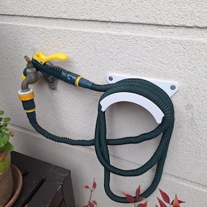 Wall Mounted Hose Holder: 3D Printed Garden Hose Tidy