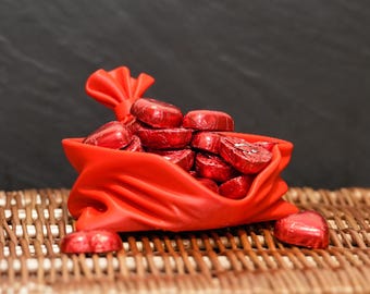 Santa Sack Bowl – 3D Printed Holiday Candy Bowl
