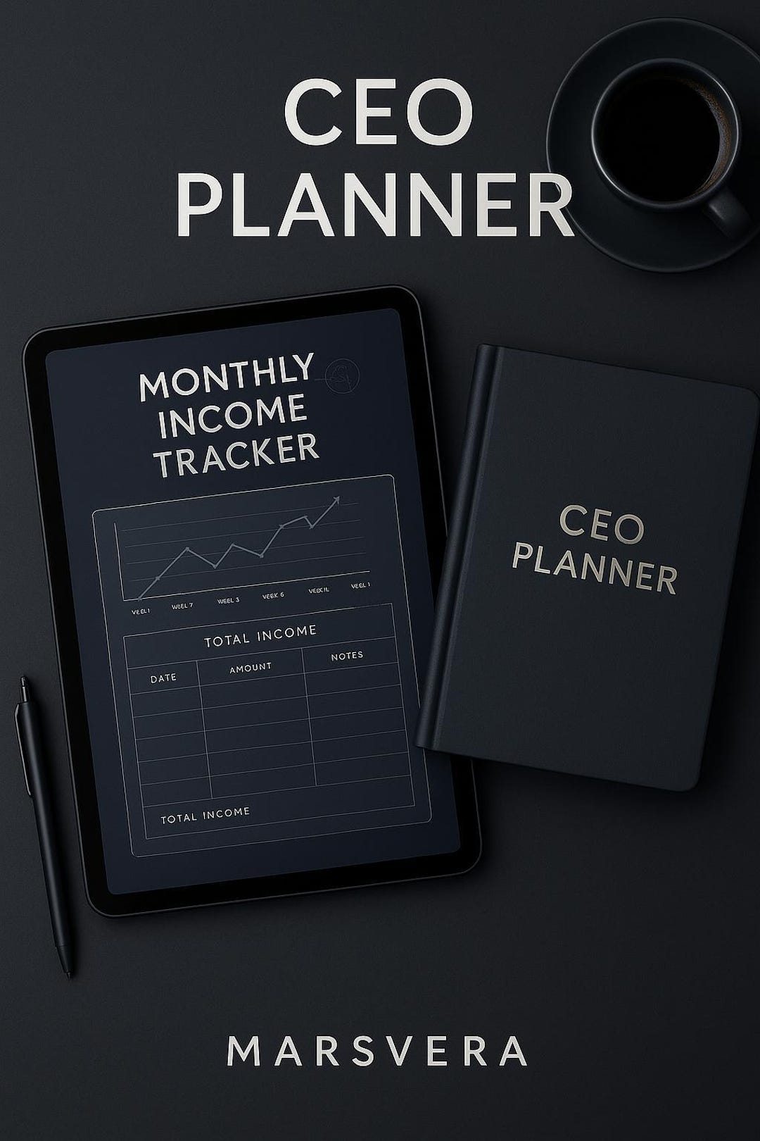 CEO Digital Planner – Undated Weekly, Monthly, Finance (PDF) - Etsy
