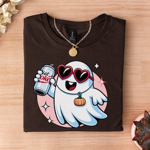 Halloween Diet Coke Ghost Sweatshirt –Diet Coke Ghost Sweater – I Need a Diet Coke Shirt – Diet Coke Gifts – Perfect Diet Coke Gifts