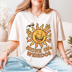 Chemise soleil - Chemise vacances soleil - T-shirt soleil - Jolie chemise soleil - Chemise soleil femme - T-shirt joyeux été cadeau pour les amateurs de soleil
