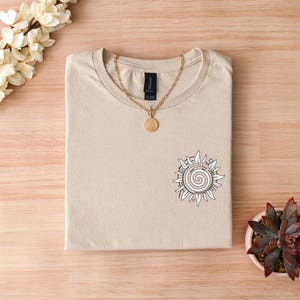 Chemise soleil - Chemise vacances soleil - T-shirt soleil - Jolie chemise soleil - Chemise soleil femme - T-shirt joyeux été cadeau pour les amateurs de soleil
