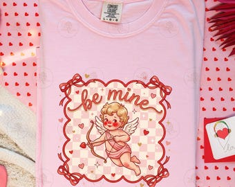 Be Mine Png, Cupid Png Valentine Png, Kids Valentine, Preppy Valentine Png, Coquette Png, Digital Download