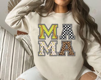 Softball Mama PNG, Retro Collage Art, Game Day Sublimation, Digital Download for Sports Moms, Unique Design