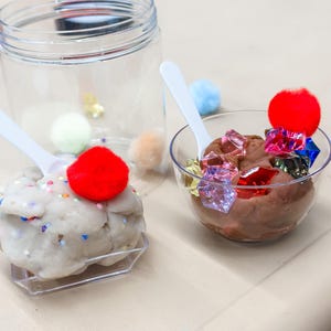 ice cream play-dough sensory kit.