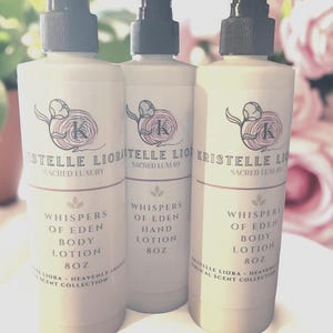 Whispers of Eden Lotion – Peppermint & Eucalyptus | Christian Skincare | Faith-Based Gift | Natural Body Lotion | Scripture Inspired