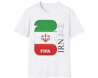 Iran Flag FIFA World Cup 2026 T-Shirt | IRN football soccer tee