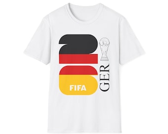 Germany Flag FIFA World Cup Trophy 2026 T-Shirt | Retro German Soccer Tee