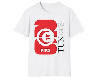 Tunisia FIFA crest T-Shirt | World Cup 2026 football tee