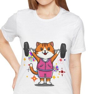 T-shirt Palestra Donna, Maglietta Motivazionale Fitness, Allenamento Bodybuilding, Regalo Sportivo, Regalo Mamma, Regalo amici.