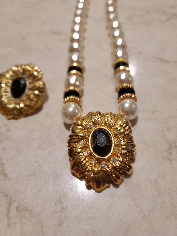 Vtg Kenneth Jay Lane Avon New York collection nec… - image 3