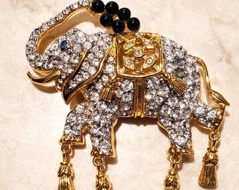 1994 Elizabeth Taylor for Avon Elephant Walk Brooch - Etsy