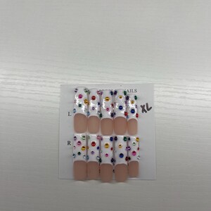 French gem nails