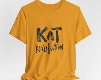 Kat Revolution Logo T-Shirt | Our Logo  is perfect for Revolutionaries, Hip Cats, Cat Ladies/Guys, and you!