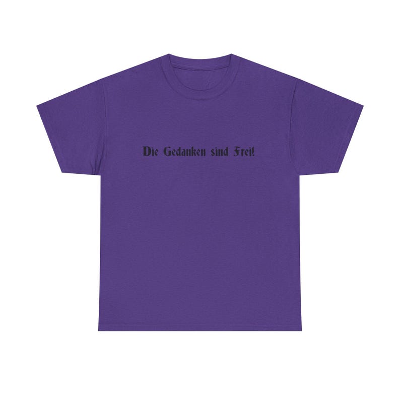 Camiseta revolucionaria "Los pensamientos son libres". Perfecta para el día a día, para protestar sutilmente y para provocar la reflexión. imagen 6