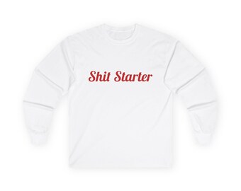 Skitstartarmotto-t-shirt. Godkänd av Melvin. Bekväm konversations-t-shirt.