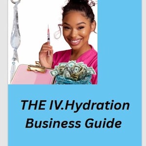 V Vitamin Drip Training Manual, Intravenous Nutrient Therapy Guide, IV Vitamin Therapy Course, IV Hydration eBook, Edit in Canva.165pages