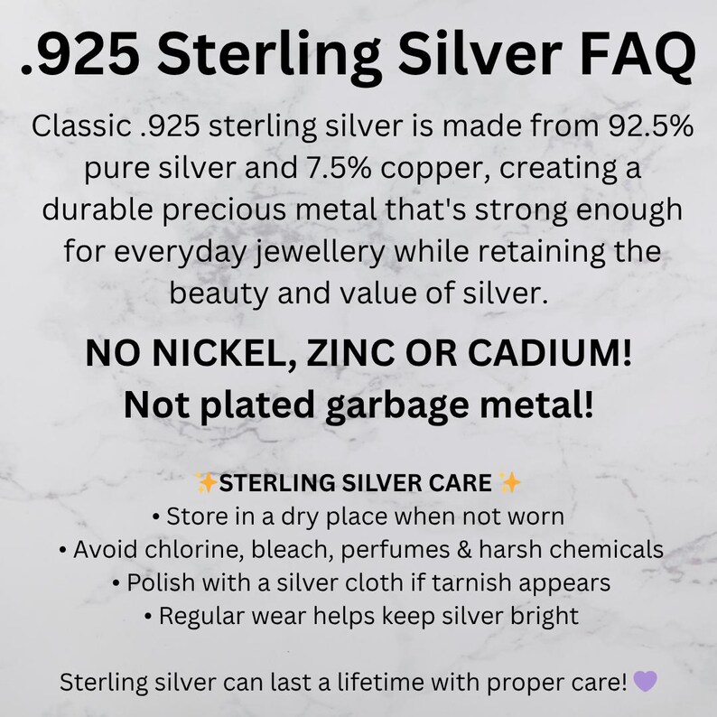 .925 Sterling Silver FAQ