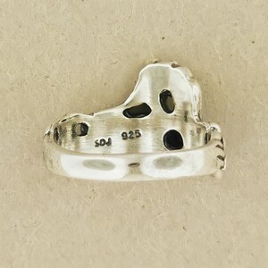 Magical Silver Ring Unicorn Design Birthstone Detail Vintage Style Jewelry Mythical Creature Accessory Dainty Size Perfect Gift Idea Fantasy Collection Piece Everyday Wear Option Quality Construction Faceted Stone Element Handcrafted Unique