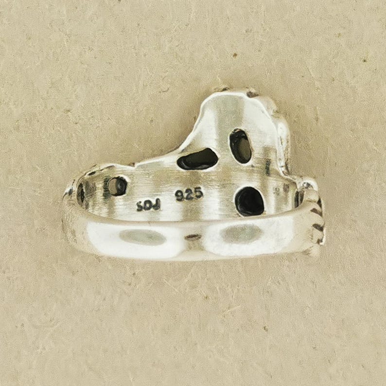 Magical Silver Ring Unicorn Design Birthstone Detail Vintage Style Jewelry Mythical Creature Accessory Dainty Size Perfect Gift Idea Fantasy Collection Piece Everyday Wear Option Quality Construction Faceted Stone Element Handcrafted Unique