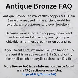 Antique Bronze FAQ