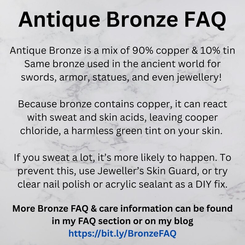 Antique Bronze FAQ
