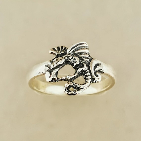 Etsy dragon deals ring