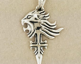 ファイナルファンタジー8 スコールレオンハート　ネックレス ファイナルファンタジー8 FF8 公式 スコール ネックレス