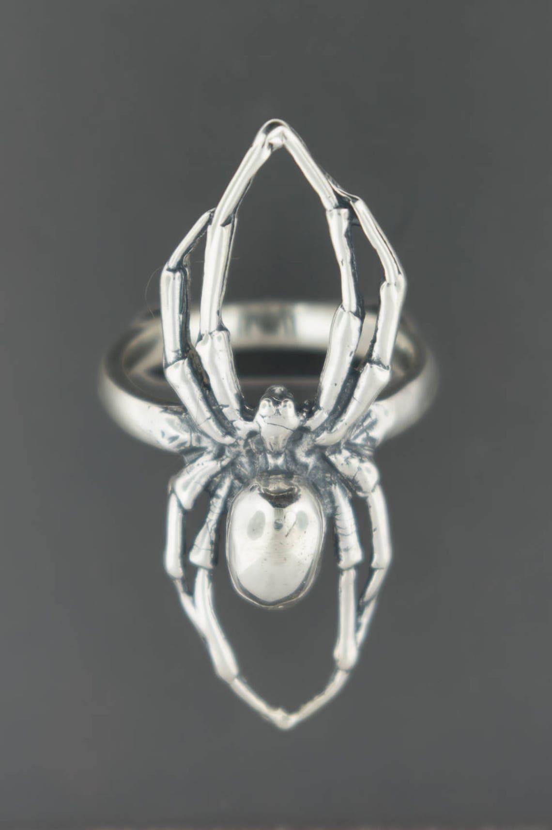 Spider ring in Sterling Silver Etsy