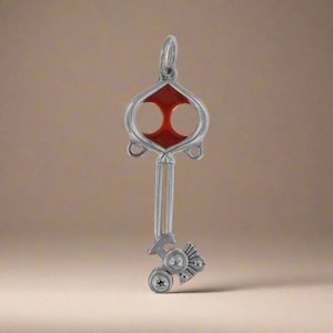 キングダム ハーツ スペルバインダー キーブレード ステンレススチール製 KH キーブレードペンダント ビデオゲームペンダント