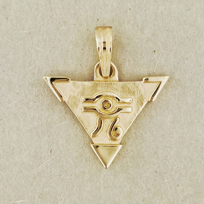 Yugi-Oh Millennium Puzzle in Antique Bronze, yu gi oh millennium pendant, yu-gi-oh millennium puzzle necklace, the millennium necklace, Bronze anime necklace, yugioh pendant, Dual Monsters Pendant, Yugioh Bronze Pendant, Egyptian Eye Pendant