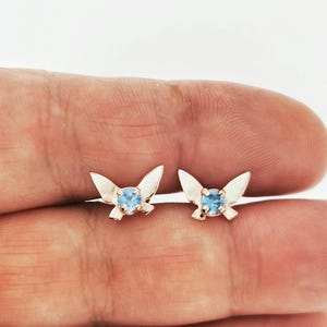 Gold Legend of Zelda Navi Fairy Earrings Legend of Zelda earrings Navi Earrings Zelda Earrings Zelda Jewelry Video Game Earrings