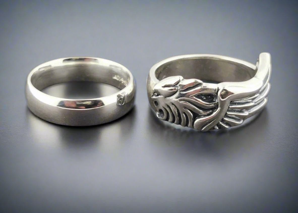 FINAL FANTASY VIII シルバー 925 リング Anime FINAL FANTASY VIII FF8 Retro Ring S925 Silver Finger