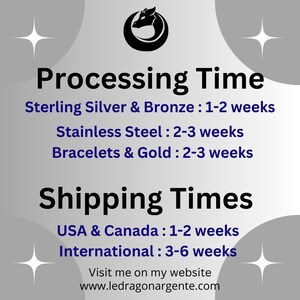 shipping times for silver & bronze 1 - 2 - 3 weeks