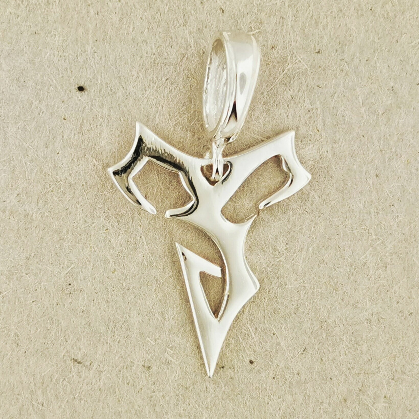 Final Fantasy X Tidus Charm Pendant in Sterling Silver or - Etsy