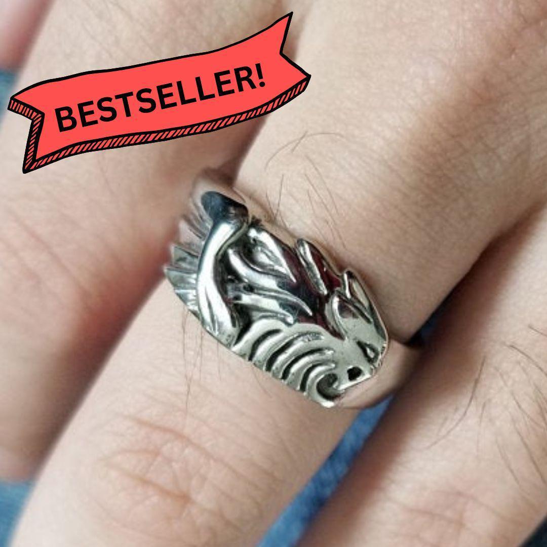 Squall Griever Ring FF8 Stainless Steel Ring FFVIII Jewelry for