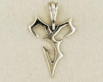 Final Fantasy X Tidus Pendant in Stainless Steel Final Fantasy Pendant FFX Pendant Tidus Pendant Final Fantasy Jewelry