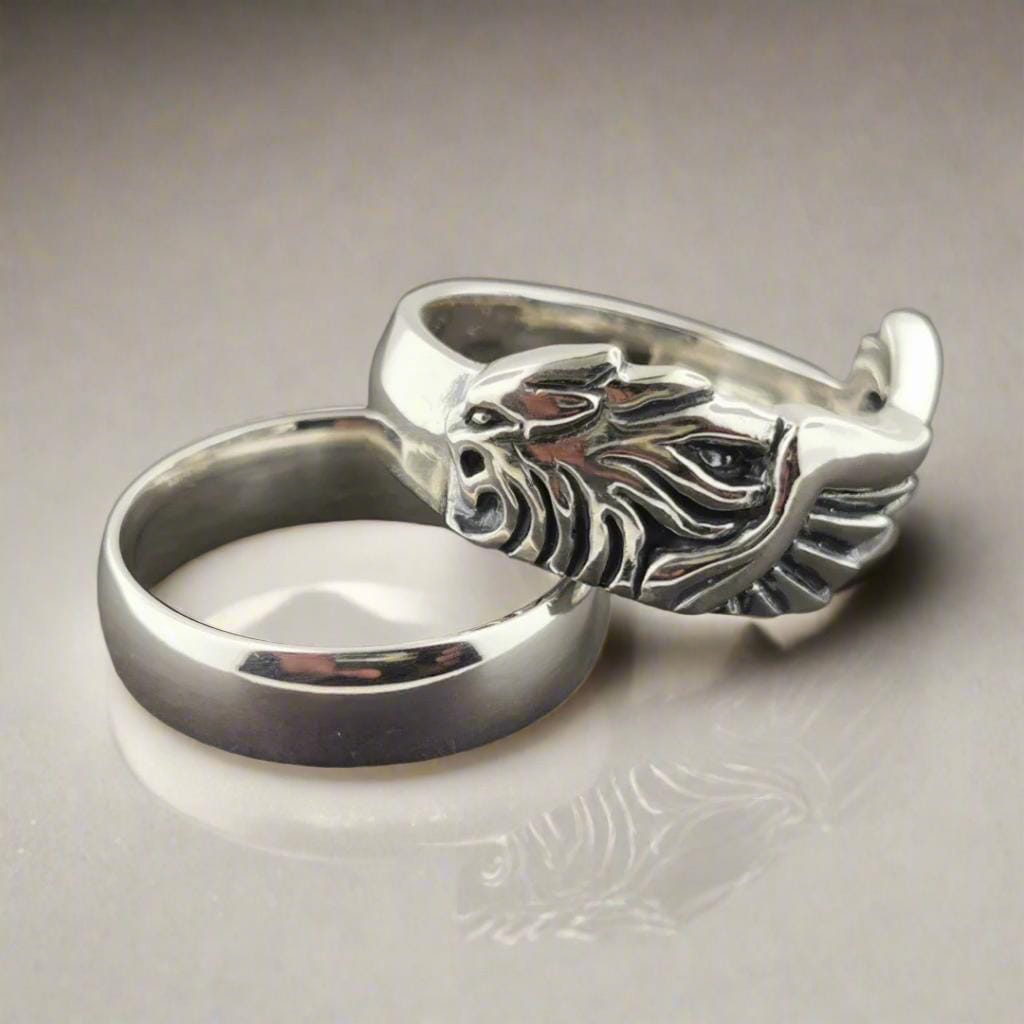 FINAL FANTASY VIII シルバー 925 リング Anime FINAL FANTASY VIII FF8 Retro S925 Silver Cosplay Ring