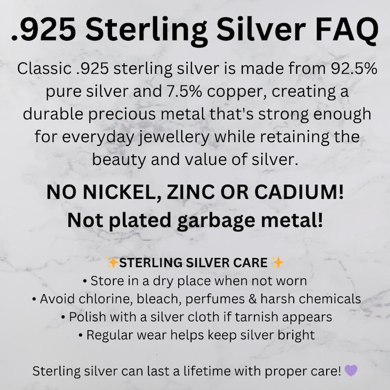 .925 Sterling Silver FAQ