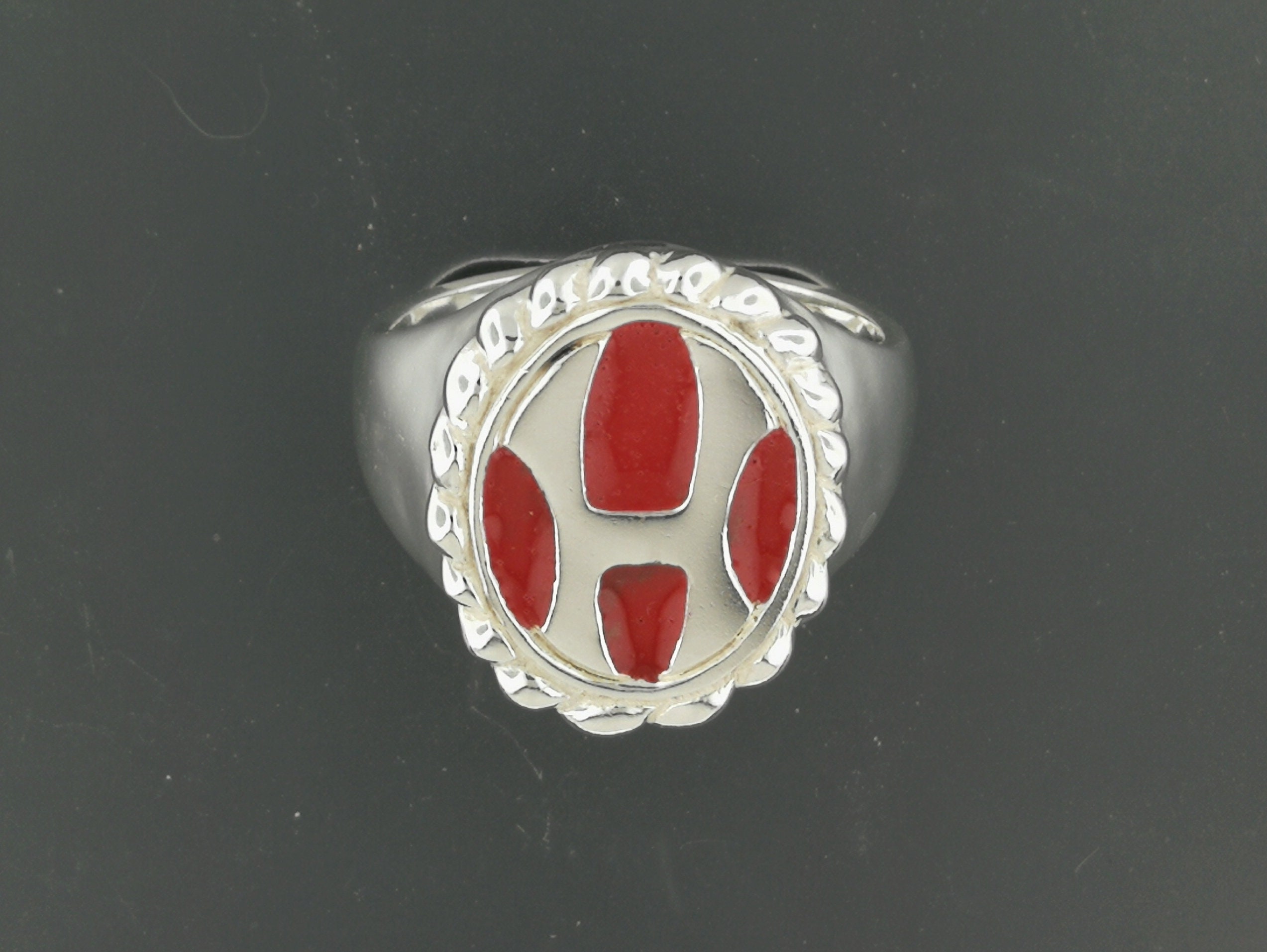 Matching Howl and Sophie Rings in Sterling Silver with Cabochon Births