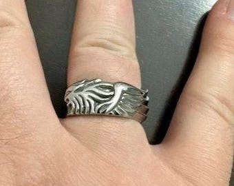 Final Fantasy 8 Squall Griever Ring in Stainless Steel FF8 Squall
