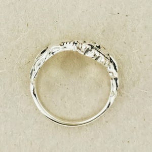 Sterling Silver Unicorn Ring Birthstone Design Vintage Style Fantasy Jewelry Gift Idea Mythical Animal Accessory Magical Classic Dainty image 4