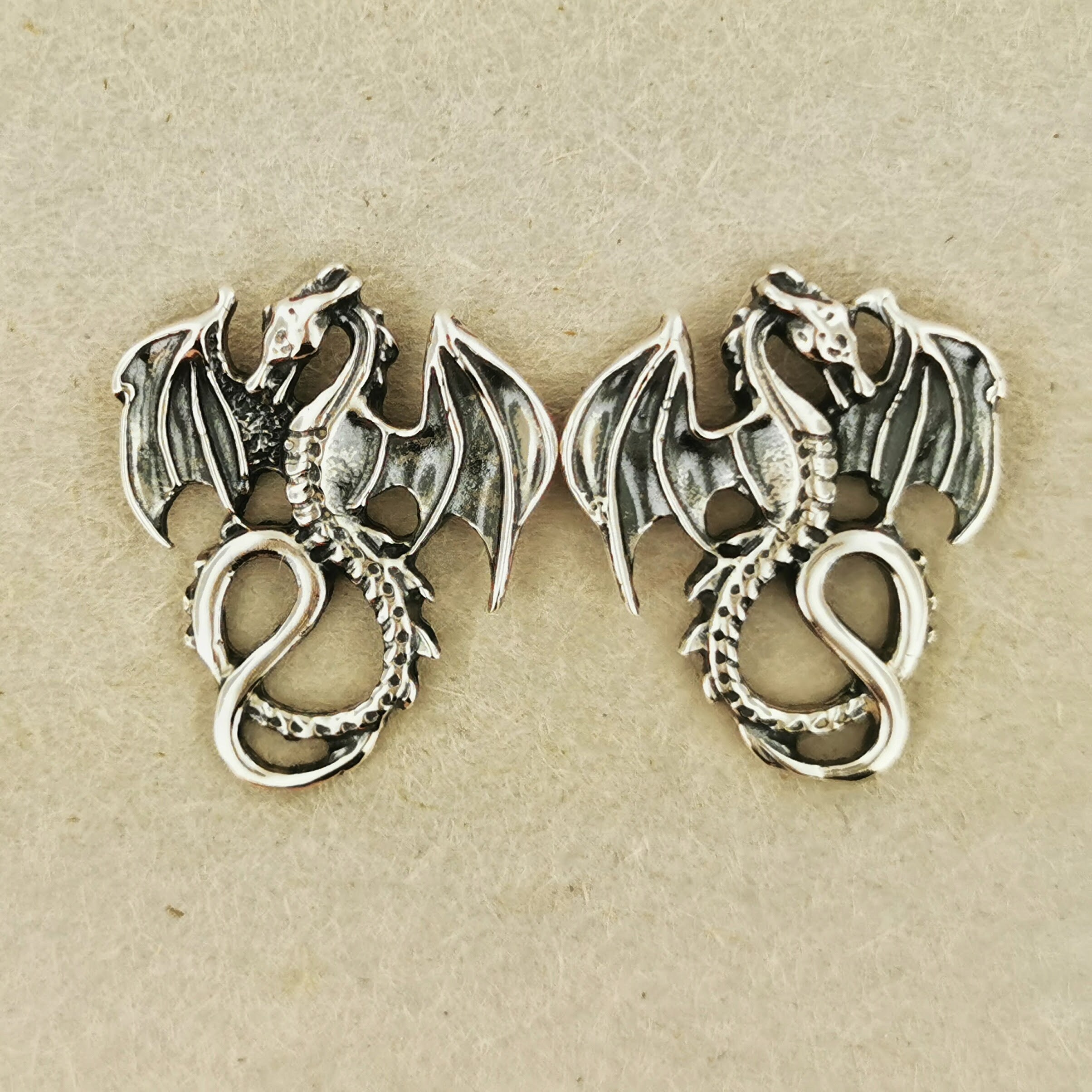 Mens dragon best sale earrings