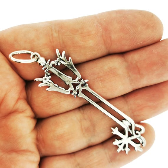 Kingdom Hearts Oathkeeper Keyblade Pendant KH Keyblade Pendant Video Game Pendant