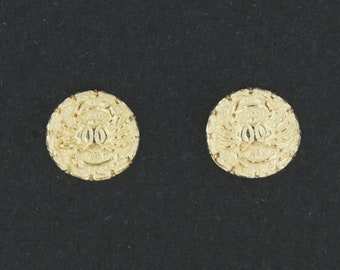 Gold Zodiac Stud Earrings Made to Order