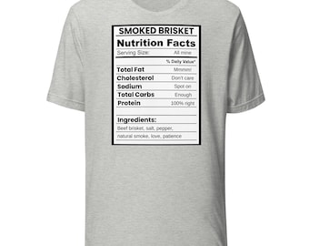 Brisket Nutrition Super Soft Unisex T-shirt