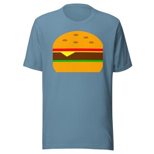 Camiseta unisex supersuave Big Burger (901 Pig BBQ)