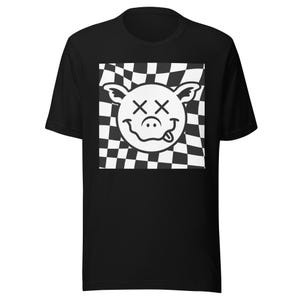 Camiseta unisex supersuave de Piggy Pig (901 Pig BBQ)